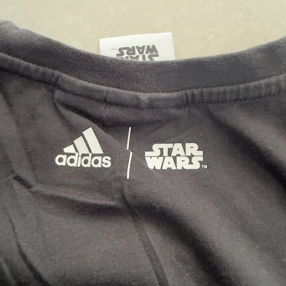 Adidas x Star Wars Black Graphic Tee – Size XL - Picture 9 of 10